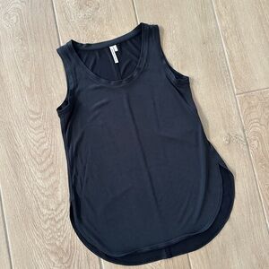 Banana Republic Side-Slit Black Sleeveless Top XS